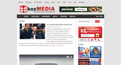 Desktop Screenshot of kozmedia.com
